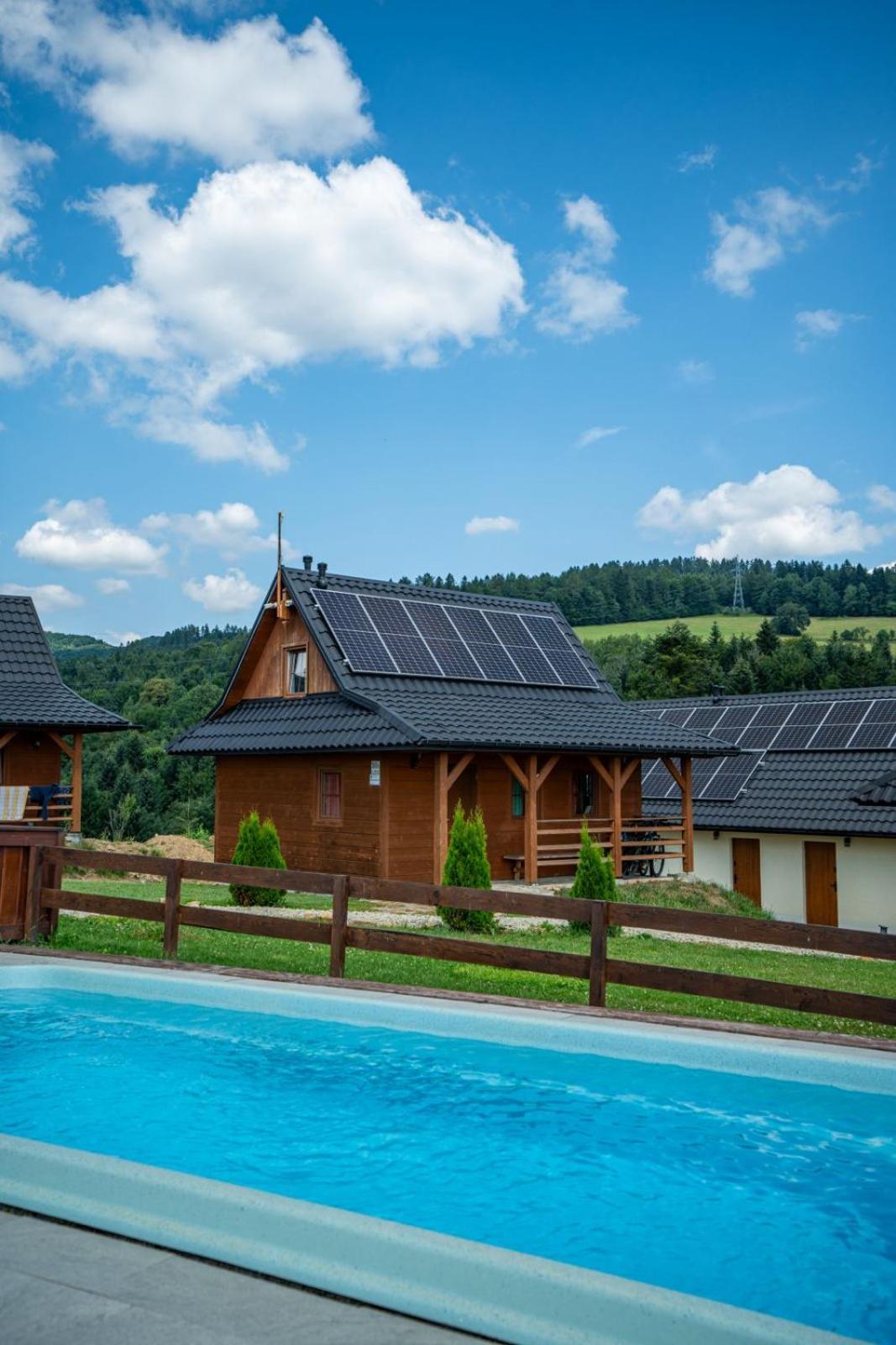 Chatki Niwki U Zboja Kroscienko nad Dunajcem Exterior photo